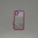 Diaclara Designed for iPhone 16 Plus Case 6.7 Inch,Upgraded [Full Camera Protection] Full Body Rugged Clear Bumper Case with Built-in Screen Protector for 16 Plus,Rose Pink