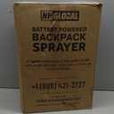 Battery Powered Backpack Sprayer - 4.2 Gallon, 8 Nozzles, 100PSI Cutoff, Long Battery Life, Wide Mouth, High-Pressure Spray Hose, Trigger Lock, Pressure Knob Controller