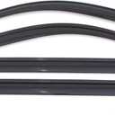 Auto Ventshade [AVS] Outside Mount Rain Guards for 2019-2023 Hyundai Santa Fe | Window Vent Visors, 4 pcs. - Smoke | 94824