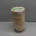 32 Ounce Large Paper Bowls Disposable Soup Bowl Disposable Heavy Duty Compostable Bowls, Eco-friendly Sugarcane and Bamboo Bagasse Biodegradable Bowl for Soup, Salad, Dessert, Ice Cream [100 Pack]