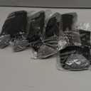 Iseasoo Copper Ankle Compression Socks - Low Cut Arch Support Socks for Men & Women, Running, Nurses, Plantar Fasciitis Socks (Large-X-Large, A03 - Black)