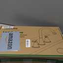 Bathroom Faucets for Sink 3 Hole, Hurran Brushed Nickel Bathroom Sink Faucet with Pop-up Drain and Supply Lines, Stainless Steel Lead-Free Widespread Faucet for Vanity RV Farmhouse Sink (8 Inch)