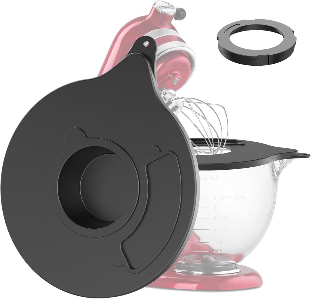 Mixer Glass Bowl Cover Lid for KitchenAid K5GB 5 Quart Tilt-Head Stand Mixer Parts & Accessories