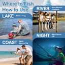 Fishing Advent Calendar 2025, 24 Days Christmas Countdown Fishing Lures & Tackle Gift Set for Men Teen Boys, Xmas Holiday Fish Bait Surprise Box for Adults Fishermen