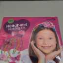 Headband Making Kit for Girls - Arts & Crafts Gift - Make Your Own Fashion Headbands for Kids - DIY Hair Accessories Set - Gift for Ages 5-12 Year Old Girl - Little Children's Art & Craft Gifts