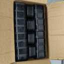 20 Pack Furniture Risers Adjustable Bed Risers Desk Leg Risers 1.38",Bed Lifts Risers Square Bed Raising Blocks for Table/Desk/Couch/Chair/Sofa/Bed/Cabinet