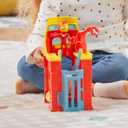 Spidey and his Amazing Friends Stark Tower Playset, Includes 4-Inch Iron Man Action Figure, Marvel Super Hero Toys for Kids 3 and Up