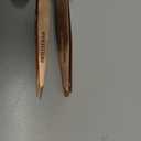 Tweezerman Rose Gold Petite Point and Slant Set with Travel Case