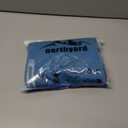 NORTHYARD Men's 2 in 1 Running Shorts Workout Gym Athletic Shorts with Liner Active Training Shorts with Zipper Pockets (Blue, XXL)