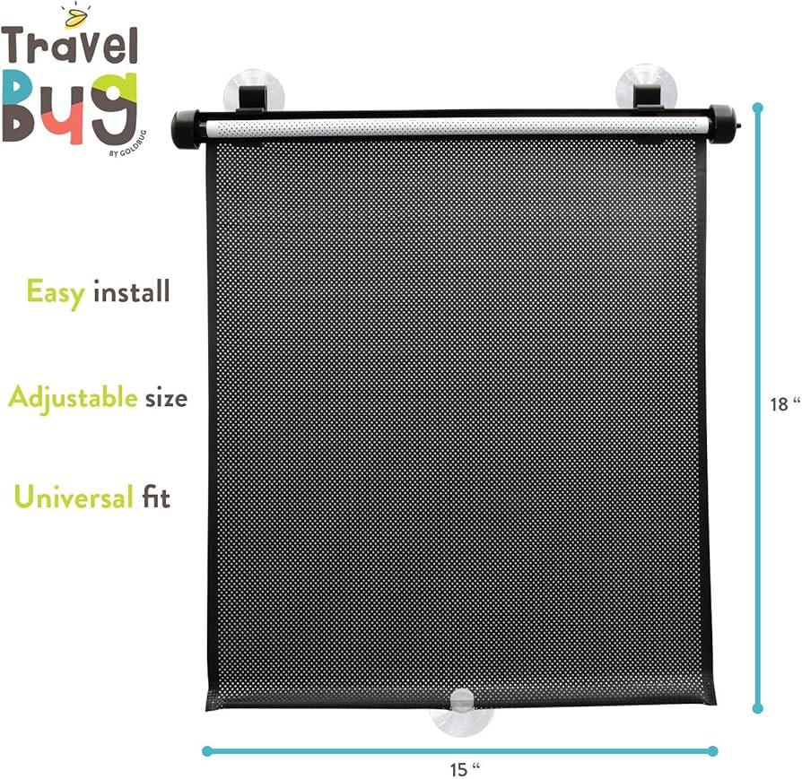 Travel Bug Suction Roller Shade