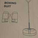 Punching Bag with Stand, Boxing Bag for Teens & Adults | Improves Speed, Reflexes and Endurance Height AdjustablePerfect for Training, Boxing, Stress Relief and Fitness, 63 inches x 19 inches
