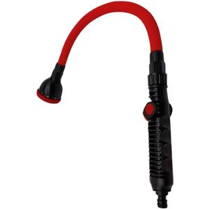 Flexible Watering Wand With 360 Degree Rotations Strong Pressure Hose Nozzle Sprayer For Garden And