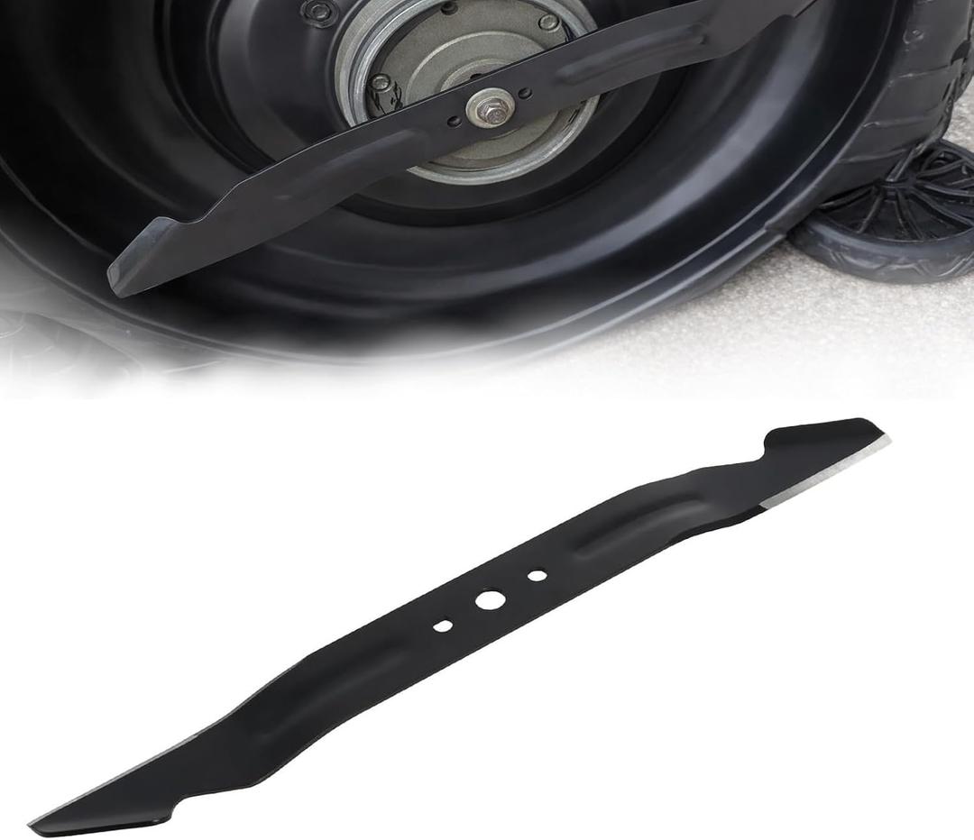 21 Inch Lawn Mower Blade Replacement AB2100 Compatible with EGO Power+ 56V Models LM2100 LM2101 LM2100SP LM2102SP, Black Mulching Lawn Mower Blade 21 Inch Deck