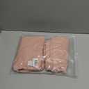 VIAOLI Scrubs for Women Set Modern V-Neck Top & 8 Pocket Jogger Pants Athletic Nursing Uniform Solid Stretch Workwear (Small, Pink)