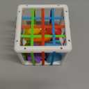 Montessori Toys for 1 Year Old, Cube & 6 Sensory Shape Blocks, Baby Toys 12-18 Months, Developmental Infant Birthday Gifts for Learning Toddler Age 1 2 3 (4.9 inch Shape Sorter Cube)