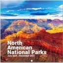 Calendar 2026-2027 - Jul 2026 to Dec 2027 - National Parks Wall Calendar 2026-2027, 18 Monthly Calendar 12" x 24" (Open), Hanging Hook, Blocks and Holidays - Beautiful National Parks