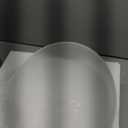 Glass Lamp Shade Replacement for Torchiere Floor Lamps，Lamp Shade for Floor Lamp Suitable for Base E26 Socket, Standing Lamp Replacement Shade, Alabaster Glass Bowl Shade (White bowl-shaped)