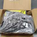 Lekereise Travel Dog Bed (49" x 26") – Foldable, Inflatable Outdoor Dog Bed, Portable & Machine Washable – Comes with a Manual Inflator - Grey