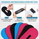 300 Pcs Bowling Thumb Tape with Breathing Holes, Pre Cut Sweat Absorbing & Protective Sports Tape for Men Women