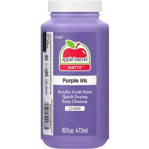 Apple Barrel Acrylic Paint, 16 oz, Purple Iris