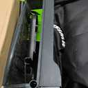 Earthwise LSW70021 21-Inch Width Leaf & Grass Push Lawn Sweeper, Black