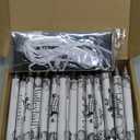 60 Pcs Volleyball Party Favors Gifts Include 30 Sliver Volleyball Ballpoint Pens, 30 Cards for Prize Team Coach Adults Players Lover Party Decoration Supplies