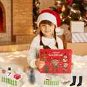 Advent Calendar 2025 Christmas Kit Activities Accessories Gifts Calendar Christmas Mini Toys for Doll Decor Than 24 Days (B)