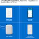 Lutron Caseta 3 Way Smart Dimmer Light Switch Kit, Includes Pico Remote, Bracket, and LED Dimmer Switch, No Neutral Required, P-PKG1WB-WH