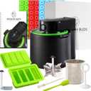 3-In-1 Magical Infuser Machine, Herb Decarboxylator & Gummy Maker. Butter Maker Machine for creating Infused Butter, Gummies, Herbal Oil & More. Recipe Book & All Accessories