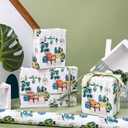 5 x WRAPAHOLIC Kraft New Home Wrapping Paper Roll - Mini Roll - 17 Inch x 33 Feet - Happy New Home Design, Perfect for Birthday, Party, Holiday