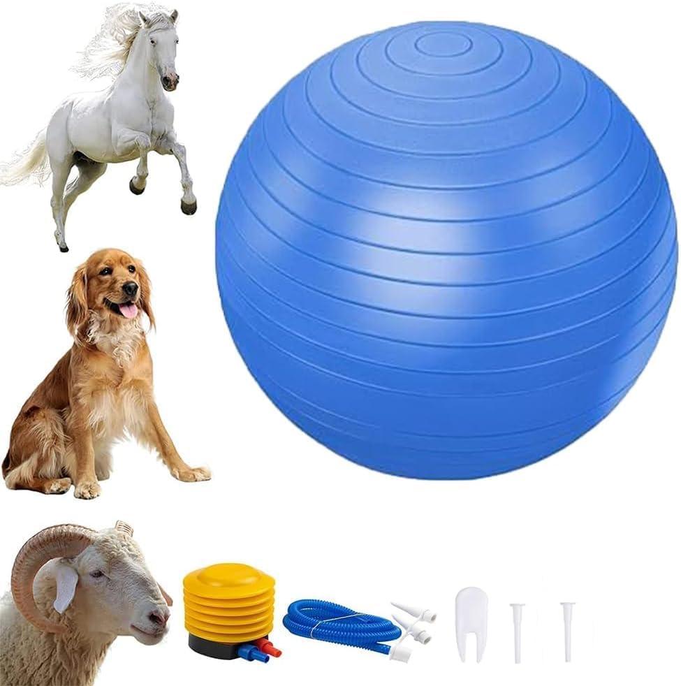 22" Herding Ball - Herding Horse Ball Toys Suitable for Medium-Sized Dogs, Mega Herding Dog Balls with Hand Pump, Herding Ball Toys for Medium-Sized Dogs.