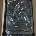 Mifoci 1 Pcs Dog Pee Pad Holder Potty Tray Portable Dog Litter Box Toilet Training for Small Medium Large Pet Puppy Indoor Outdoor (Black)