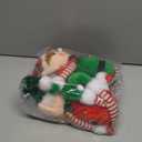 BINSUNS 2 Pack Christmas Gnomes Decoration - Handmade Xmas Swedish Tomte Plush Scandinavian Ornaments Figurine Gnomes Gifts Window Home & Holiday Decor(Sequin Gnomes)