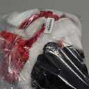 Avidlove Women Christmas Lingerie Bodysuits Sexy Deep V Plunging Teddy with Christmas Hat and Fingerless Gloves (Large)