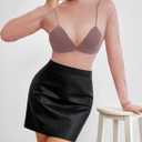 Pink Queen Women's Mesh Sheer Tops Sexy See Through Mandarin Collar FIt Party Clubwear Shirts (Pink, XL)