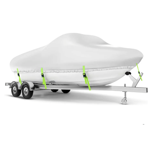 Boat Cover 2224 ft, Waterproof 900D Heavy Duty Boat Cover, PU Marine Grade Polyester Boat Covers 2224 ft, Fits Bass, VHull, TriHull, Runabout, Jon, Fishing, Trailerable, Beam Width 115 inch