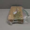 Denique Natural Marble Bathroom Tray, 12"x6" Vanity Tray White Marble Decorative Tray, Countertop Organizer for Perfume & Candles, Jewelry Dish Ring Holder for Bathroom Counter, Vanity, Dresser