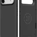 RhinoShield Phone Case Compatible with iPhone Air | SolidX - Reinforced Shock-Absorbing Protection, Minimal and Slim Design with Military Grade Drop Protection - Classic Black
