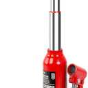 BIG RED 2 Ton (4,000 LBs) Torin Double Ram Welded Bottle Jack for Car Auto Repair and House Lift, ATH80202XR