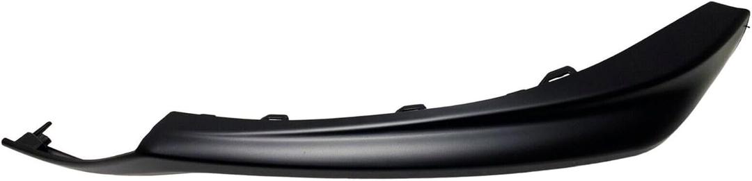 2021 2022 2023 Compatible with Toyota Camry Front Bumper Side Molding Trim Lower Right Passenger Matte Black