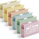 Ansook Legal Size Hanging File Folders,12 Pack File Folders Legal Size with Heavy Duty 2" Expansion, Plastic Hanging Folders for Filling Cabniet, Hanging Organizer for Office Home