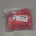 SPORLIKE Women High Waisted Swimsuit Flounce Straps Bikini Bathing Suit (Small, Red)