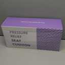 C CUSHION LAB Patented Pressure Relief Seat Cushion for Long Sitting Hours on Office/Home Chair, Car, Wheelchair - Extra-Dense Memory Foam for Hip, Tailbone, Coccyx, Sciatica - Light Grey 