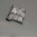 YourGift 12 Pack Drawer Knobs Diamond Shaped Crystal Glass 30mm Cabinet Knobs Pull Handles (Bronze)