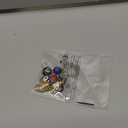 Ptwola Evil Eye Car Hanging Ornament Good Lucky Days Charm 8 Ball Mushroom Four-Leaf Ladybug Yin Yang Symbo Rear View Mirror Pendant Cute Boho Car Accessories Decorations for Keychain Cellphone