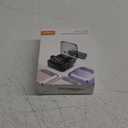 COMICA Vimo S MI Wireless Microphone for iPhone, MFI Certified, Noise Cancellation, 656' Range, 15H Working Time, Monitoring, iPhone Mic for Video Recording, Vlog, Live Streaming, YouTube (Black)