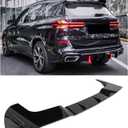 Rear Roof Spoiler Compatible with 2019-2025 BMW X5 G05 X5M F95, Rear Window Visor Trunk Spoiler Wing Competition Style Gloss Black