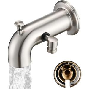 Tub Spout with Diverter, Bathtub Spout for Hand Shower,Brushed Nickel