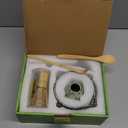 Matcha Whisk Set 6 pc Kit - Traditional Japanese Chasen, Bamboo Whisk Holder, Ceramic Bowl with Spout, Sifter & 2 pc Spoons - matcha kit set, Gift for Matcha Tea Lovers (Gradient Blue)