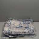 Washable Area Rugs 5'x7' Non-Slip Modern Abstract Soft for Living Room Entryway Bedroom Nursery, Print Pattern, Blue Grey Navy Gray